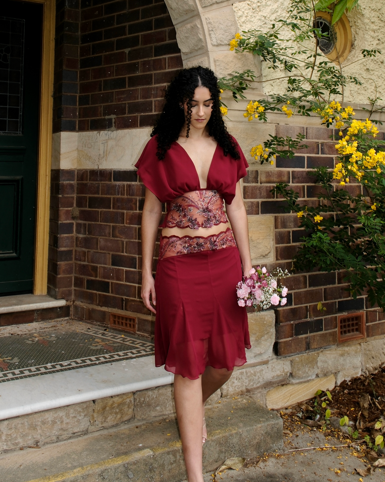 Jade Silk skirt (pre-order)