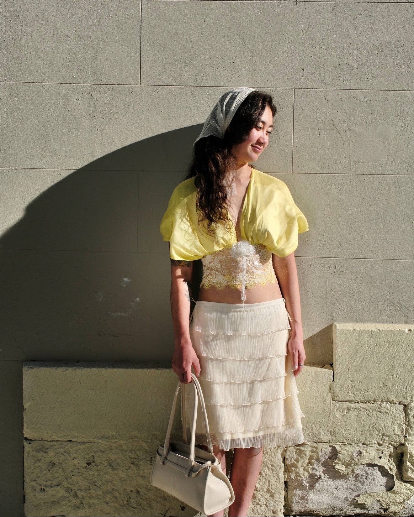 Mikayla silk adjustable top